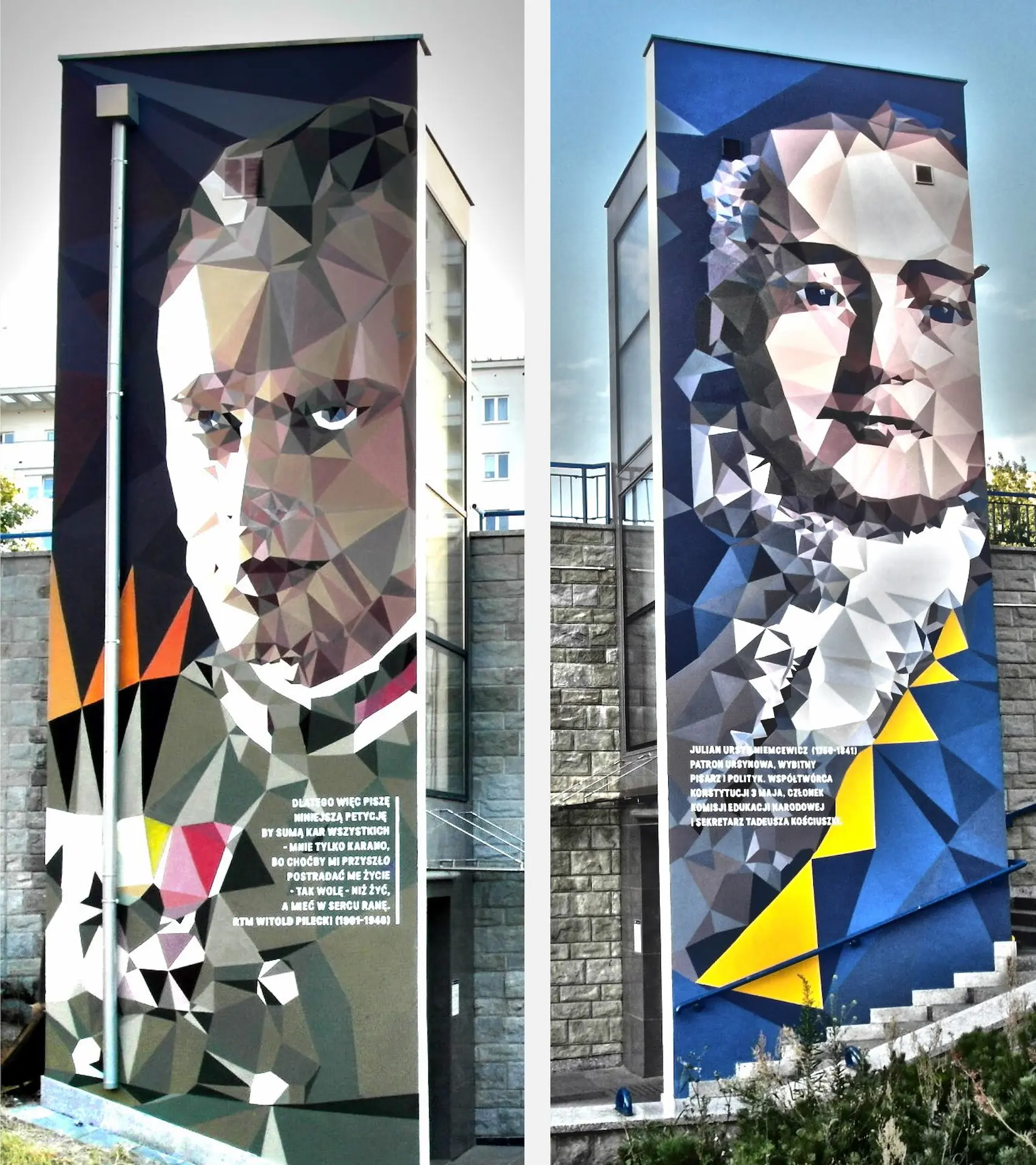 Murale metra w Warszawie 1