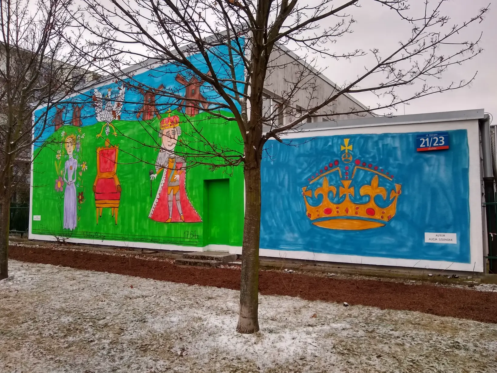 Mural Elekcje Królewskie 13