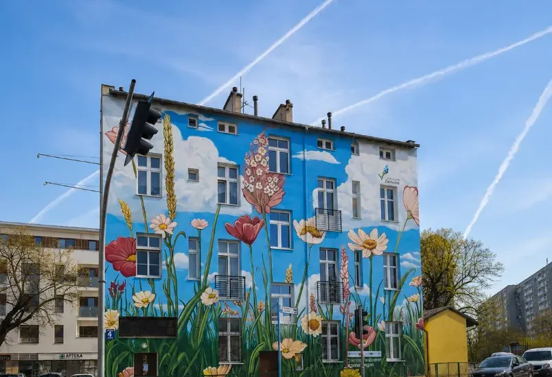 Ekologiczny mural w Kołobrzegu - 1
