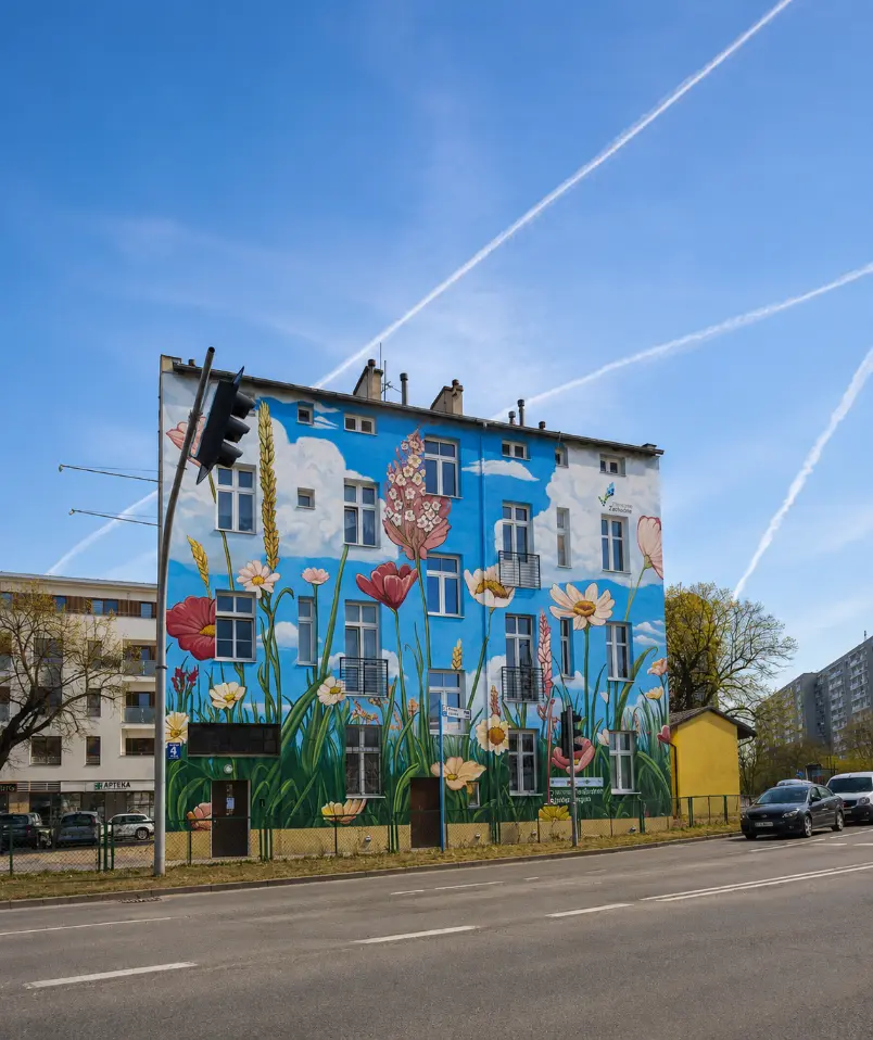 Ekologiczny mural w Kołobrzegu - 1