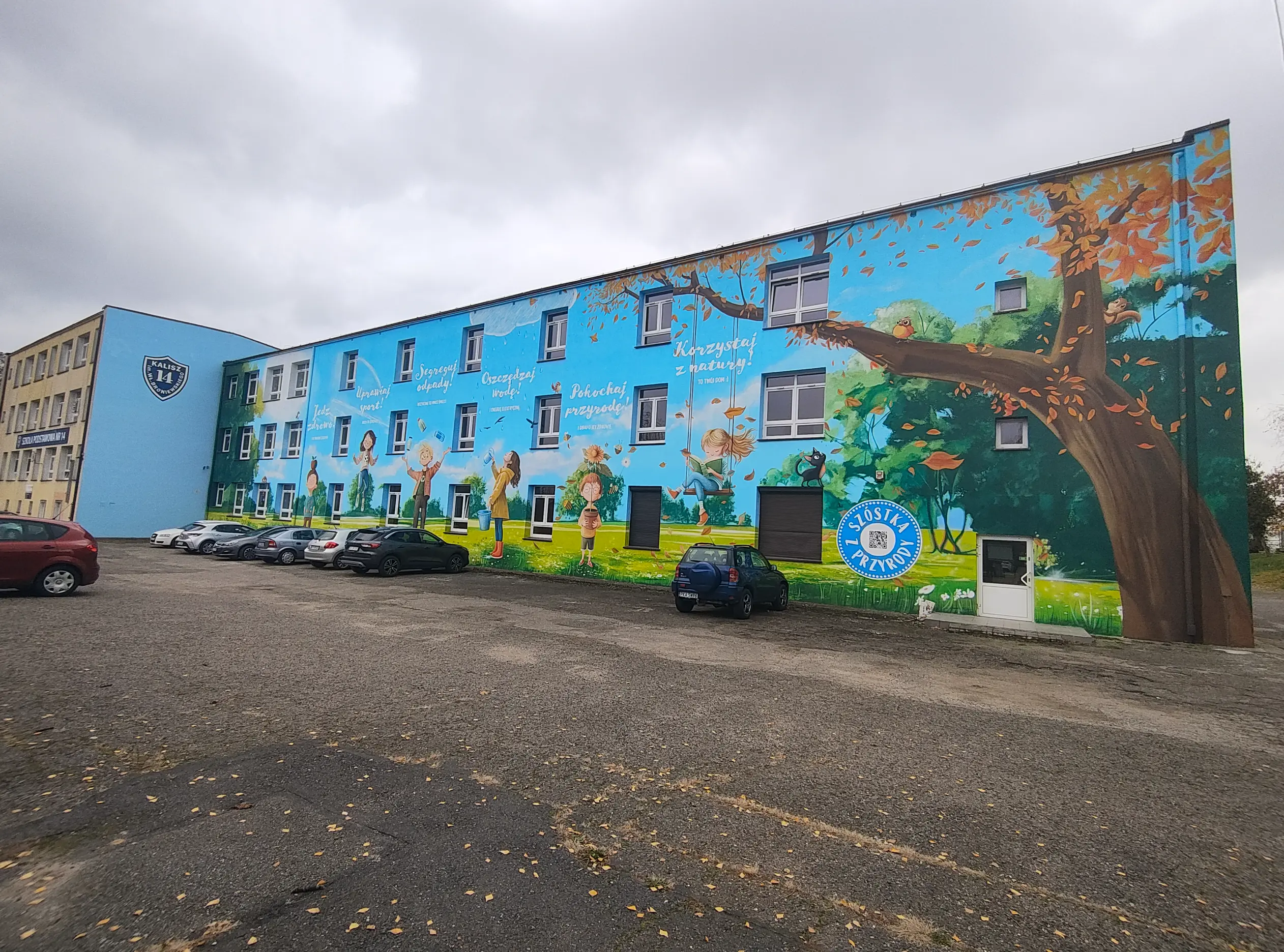 Mural ekologiczny dla szkoły podstawowej w Kaliszu - 1