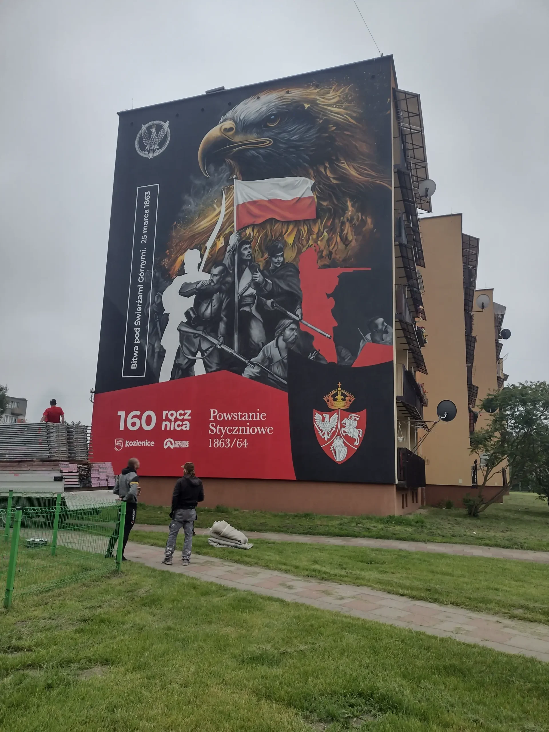 Mural historyczny Powstanie Styczniowe - 1